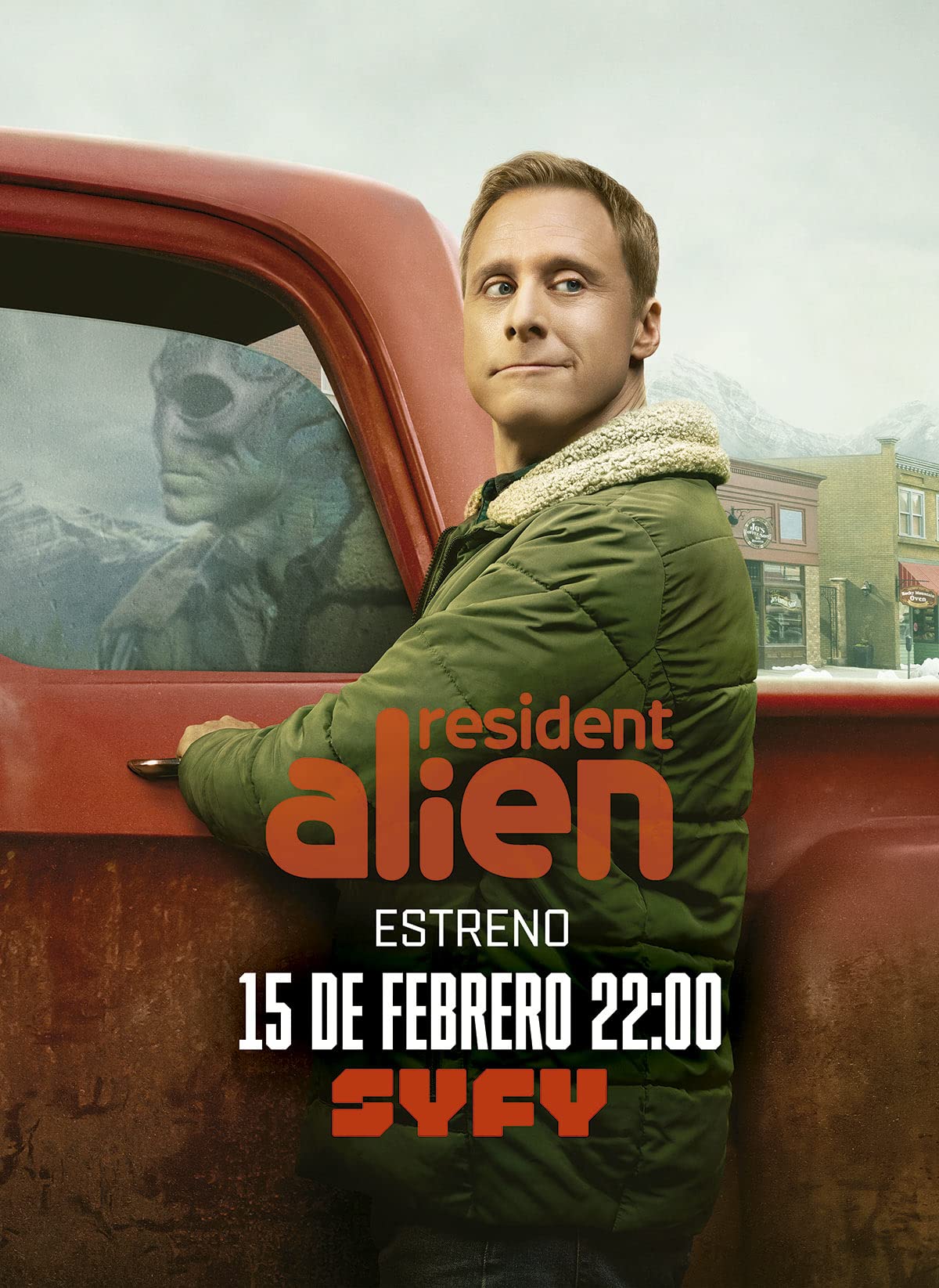 Засланец из космоса постер